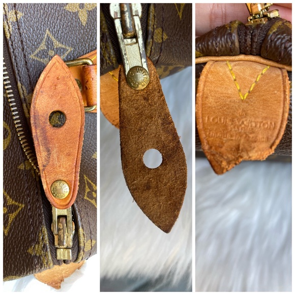 AUTHENTIC!! LOUIS VUITTON SPEEDY 30 - Picture 16 of 17